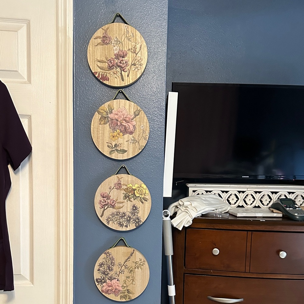 Floral Wall Decor Set - by made with love